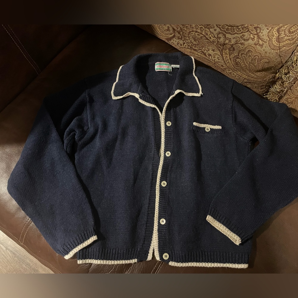 Vintage Stefano Cardigan Sweater, Women’s S